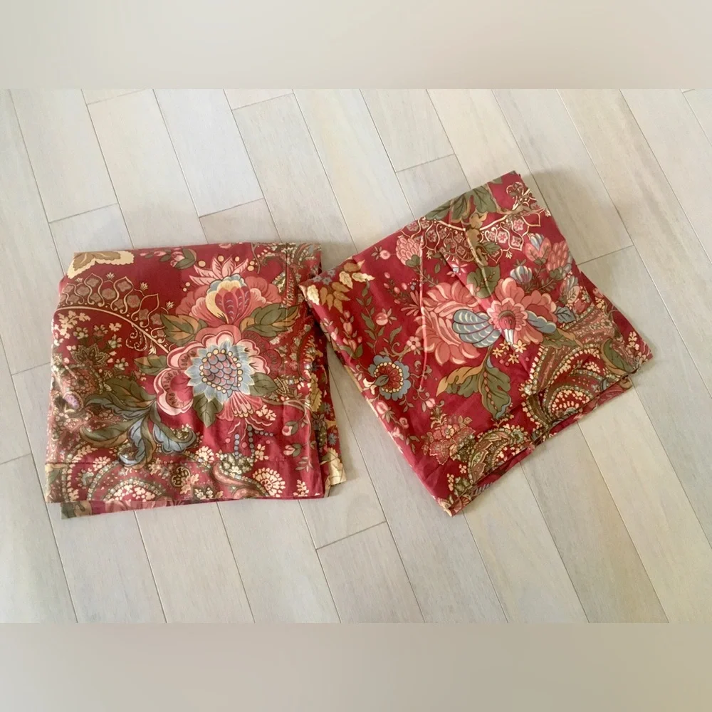 Pottery Barn Clara palampore euro sham